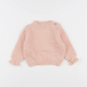 Buho - pull rose - 6 mois