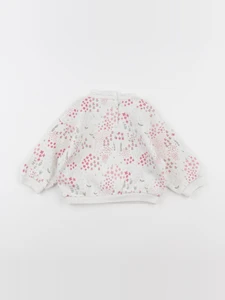 Tape à l'oeil - sweat blanc - 12 mois