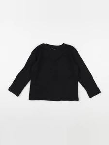 Zara - tee-shirt noir - 2/3 ans