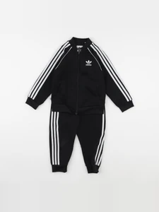 Adidas - ensemble noir - 12/18 mois