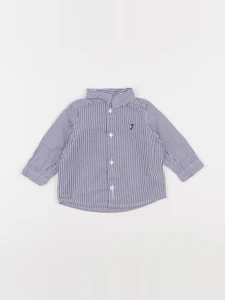 Jacadi - chemise bleu - 6 mois