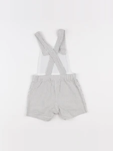 Petit Bateau - salopette multicolore - 6 mois