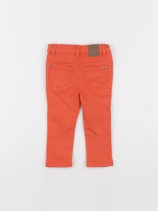 Tape à l'oeil - pantalon orange - 6 mois