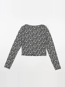 IKKS - tee-shirt court noir - 12 ans