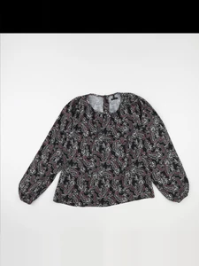 IKKS - blouse noir - 12 ans