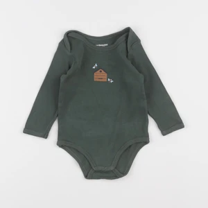 Vertbaudet - body vert - 12 mois