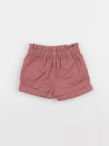 Vertbaudet - short rose - 12 mois