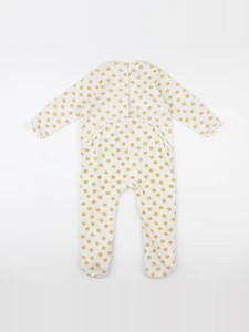 Vertbaudet - pyjama velours blanc - 3 ans