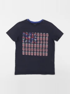 IKKS - tee-shirt bleu - 8 ans