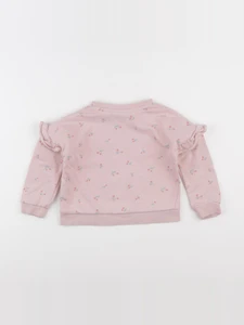Vertbaudet - sweat rose - 3 ans