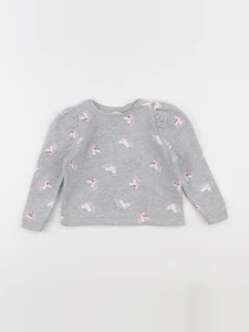 Vertbaudet - sweat gris - 3 ans
