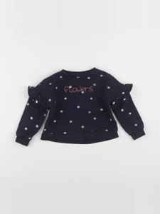 Vertbaudet - sweat bleu - 3 ans