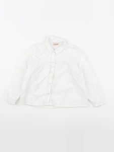 Tape à l'oeil - blouse blanc - 4 ans