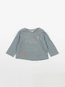 Tape à l'oeil - tee-shirt vert - 12 mois