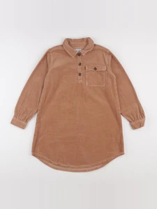 Vertbaudet - robe marron - 10 ans