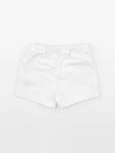 Vertbaudet - short blanc - 18 mois