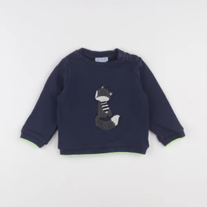 Jacadi - sweat bleu - 24 mois