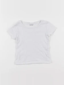 Vertbaudet - maillot de corps blanc - 4 ans