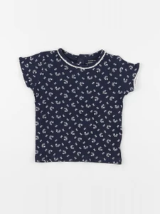 Boutchou - tee-shirt bleu - 24 mois