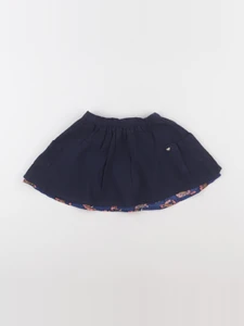 Vertbaudet - jupe réversible bleu, rose - 3 ans