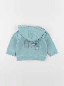 IKKS - sweat bleu - 12 mois