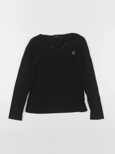 IKKS - tee-shirt imprimé au dos noir - 10 ans