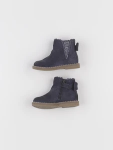 Vertbaudet - boots bleu, argent - pointure 21