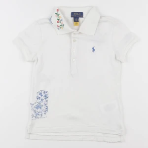 Ralph Lauren - polo imprimé au dos blanc - 6 ans