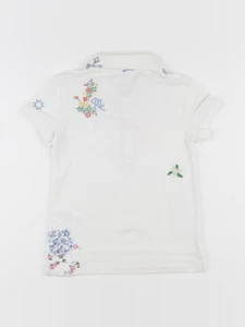 Ralph Lauren - polo imprimé au dos blanc - 6 ans