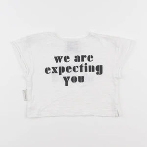 Piupiuchick - tee-shirt imprimé au dos blanc - 6 mois