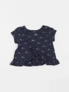 IKKS - tee-shirt bleu - 3 mois