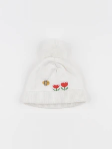 Jacadi - bonnet beige - 3 mois