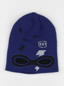 IKKS - bonnet et tour de cou bleu - 8/14 ans