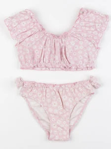 Vertbaudet - maillot de bain rose - 4 ans