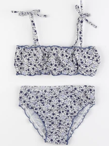 Vertbaudet - maillot de bain bleu - 4 ans
