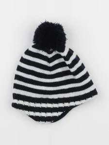 Jacadi - bonnet blanc, bleu - 4 ans