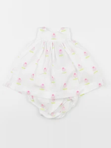 Jacadi - robe blanc - 3 mois