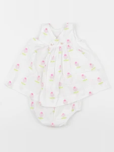 Jacadi - robe blanc - 3 mois