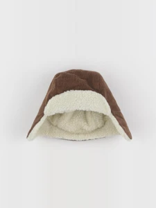 Petit Bateau - bonnet marron - 3/6 mois