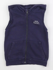 IKKS - gilet imprimé au dos bleu - 6 ans