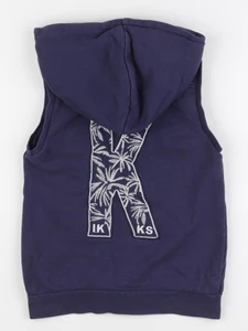 IKKS - gilet imprimé au dos bleu - 6 ans