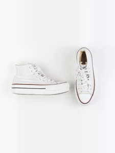 Victoria - tennis à scratch/ lacets blanc - pointure 36