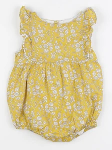 Jacadi - combinaison liberty jaune - 6 mois