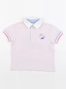 Jacadi - polo imprimé au dos rose - 3 ans