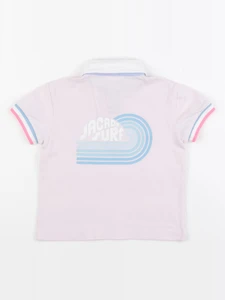 Jacadi - polo imprimé au dos rose - 3 ans