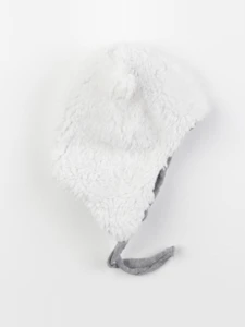 Petit Bateau - bonnet blanc - 3 mois