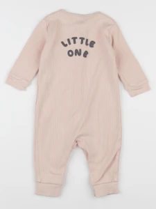 Next - pyjama coton rose - 6/9 mois