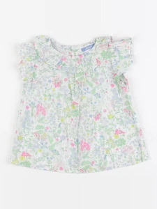 Jacadi - blouse liberty multicolore - 12 mois
