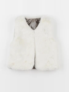 IKKS - gilet réversible beige, gris - 3 ans