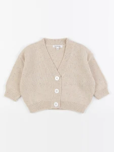 Kids of April  - gilet beige - 1 an à 2 ans